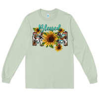 Matcha Blessed mom Mother's Day Long Sleeve Tee - FaDigitalArtStudio