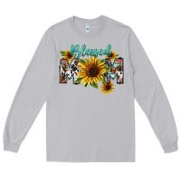 Moon Dust Blessed mom Mother's Day Long Sleeve Tee - FaDigitalArtStudio