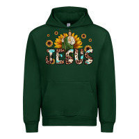 Forest Green jesus san judas Urban Hoodie - JahusDesignShop