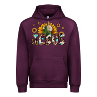Mauve Wine jesus san judas Urban Hoodie - JahusDesignShop