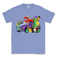 Colony Blue mardi gras gnome on the truck Classic Tee - CowGirlArtShop