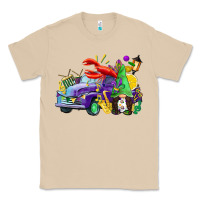 Mushroom mardi gras gnome on the truck Classic Tee - CowGirlArtShop