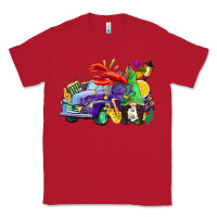 Red mardi gras gnome on the truck Classic Tee - CowGirlArtShop