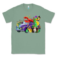 Sage mardi gras gnome on the truck Classic Tee - CowGirlArtShop