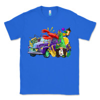 True Royal mardi gras gnome on the truck Classic Tee - CowGirlArtShop
