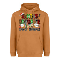Meerkat santas favorite speech therapist Heavyweight Hoodie - AdoDesignShop