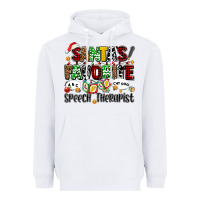 White santas favorite speech therapist Heavyweight Hoodie - AdoDesignShop