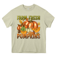 Farm Fresh Pumpkins Heavy Core Tee | Teevron