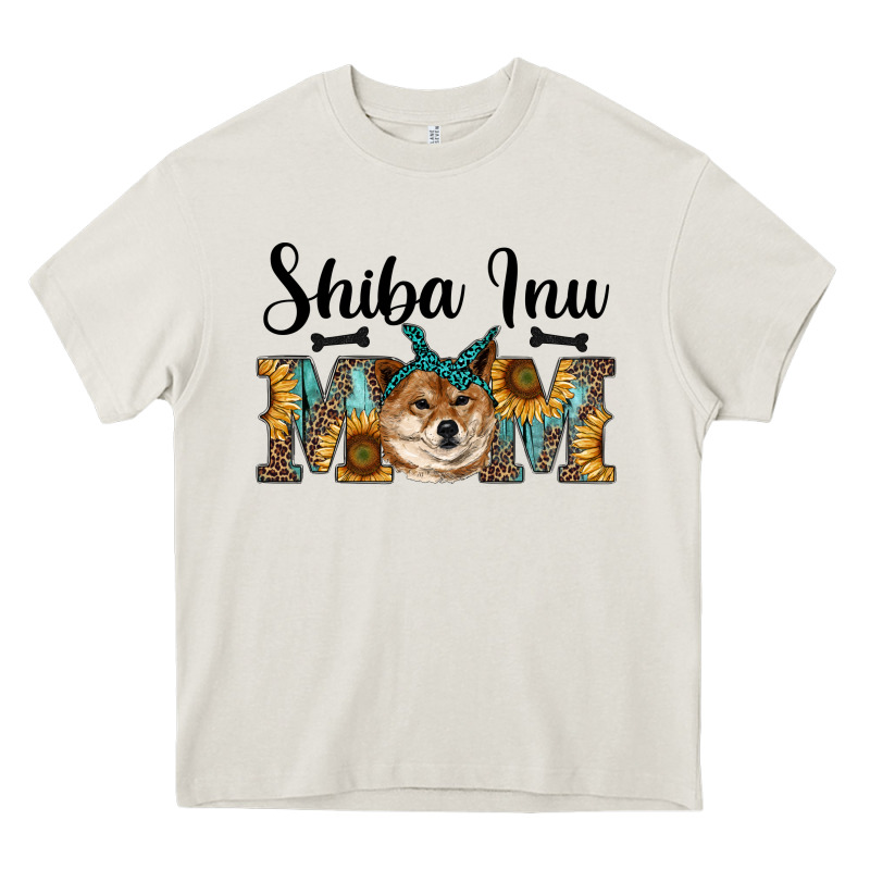 Western Shiba Inu Mom Heavy Core Tee by RanaPortraitStore | Teevron