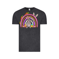 Vintage Black Easter rainbow Vintage Tee - OliviaCreatesArt