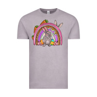 Vintage Zinc Easter rainbow Vintage Tee - OliviaCreatesArt