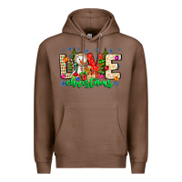 Chestnut love Christmas Premium Hoodie - CowhideDigitalArt
