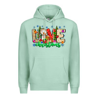 Seafoam love Christmas Premium Hoodie - CowhideDigitalArt