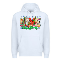 White love Christmas Premium Hoodie - CowhideDigitalArt