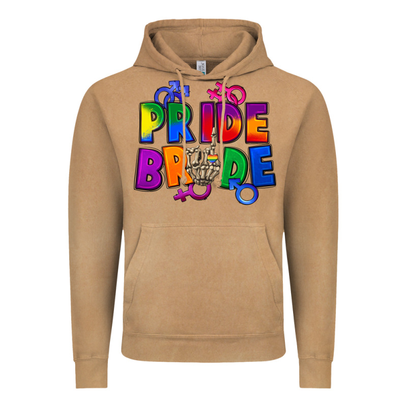 Pride Bride Vintage Hoodie by FaDigitalArtStudio | Teevron