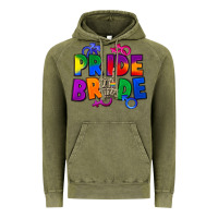 Vintage Olive Pride bride Vintage Hoodie - FaDigitalArtStudio