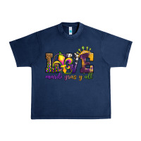 Navy love. ardi gras y'all Urban Heavy Tee - OliviaCreatesArt