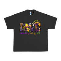 Pigment Black love. ardi gras y'all Urban Heavy Tee - OliviaCreatesArt