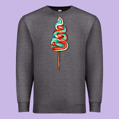 Bluered Lollipop Premium Sweatshirt Designed By Adodesignshop