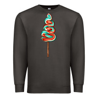 Smoke bluered lollipop Premium Sweatshirt - AdoDesignShop