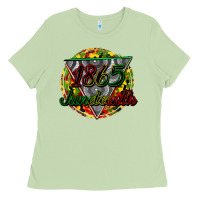 Matcha 1865 juneteenth Ladies Tee - CowGirlArtShop