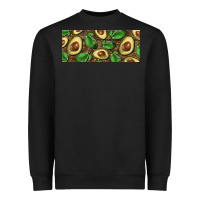 Black avocados with wood and leopard background 15 oz mug Heavyweight Sweatshirt - BarkalooDesign