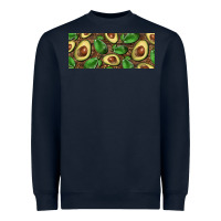 Navy avocados with wood and leopard background 15 oz mug Heavyweight Sweatshirt - BarkalooDesign