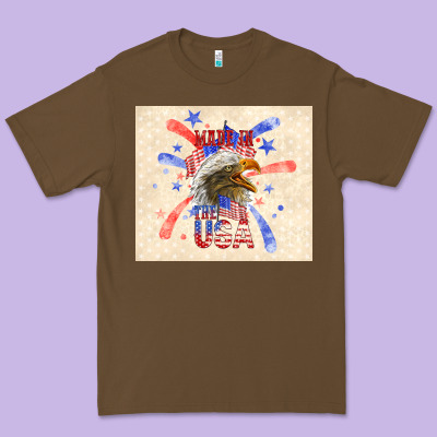 Made In The Usa Premium Tee Designed By Tumblerdesignbyshophia