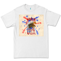 White made in the usa Premium Tee - TumblerDesignByShophia