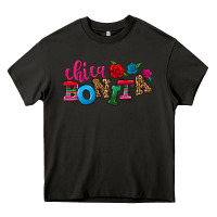 Asphalt Chica bonita Heavy Core Tee - NancyCooperArtShop
