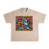 French Oak nurse hearts Urban Heavy Tee - Jasminsmagicworld