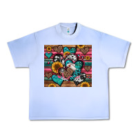 Grape Ice nurse hearts Urban Heavy Tee - Jasminsmagicworld