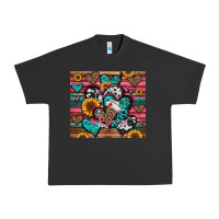 Pigment Black nurse hearts Urban Heavy Tee - Jasminsmagicworld