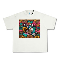 Pistachio nurse hearts Urban Heavy Tee - Jasminsmagicworld