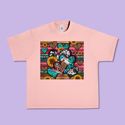 Nurse Hearts Urban Heavy Tee Designed By Jasminsmagicworld