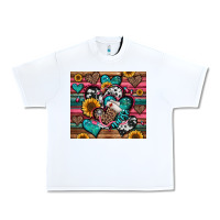 White nurse hearts Urban Heavy Tee - Jasminsmagicworld