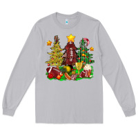 Moon Dust christmas with american football trees bbs Long Sleeve Tee - BundleAndBundleShop