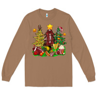 Toasted Coconut christmas with american football trees bbs Long Sleeve Tee - BundleAndBundleShop