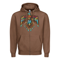 Chestnut thunderbird with sunflowers Zipper Hoodie - BarkalooDesign