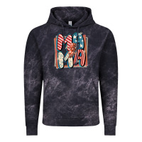 Cloud Black 4th of July mama with lightning bolt Vintage Hoodie - FaDigitalArtStudio