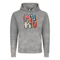 4th Of July Mama With Lightning Bolt Vintage Hoodie | Teevron