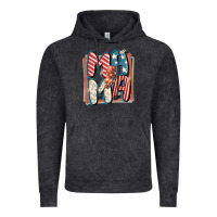 Vintage Black 4th of July mama with lightning bolt Vintage Hoodie - FaDigitalArtStudio