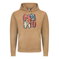 Vintage Camel 4th of July mama with lightning bolt Vintage Hoodie - FaDigitalArtStudio