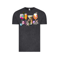 Vintage Black Easter wine glasses Vintage Tee - OliviaCreatesArt