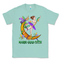 Seafoam mardi gras cutie Classic Tee - CowGirlArtShop