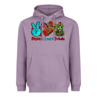Lavender peace love tequila Heavyweight Hoodie - AdoDesignShop