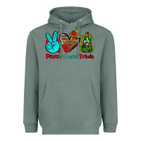 Sage peace love tequila Heavyweight Hoodie - AdoDesignShop