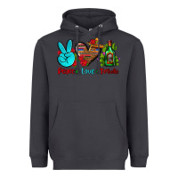 Smoke peace love tequila Heavyweight Hoodie - AdoDesignShop