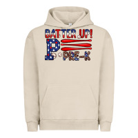 Pigment French Oak batter up pre k Urban Hoodie - JahusDesignShop