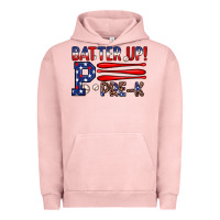 Pigment Salmon batter up pre k Urban Hoodie - JahusDesignShop